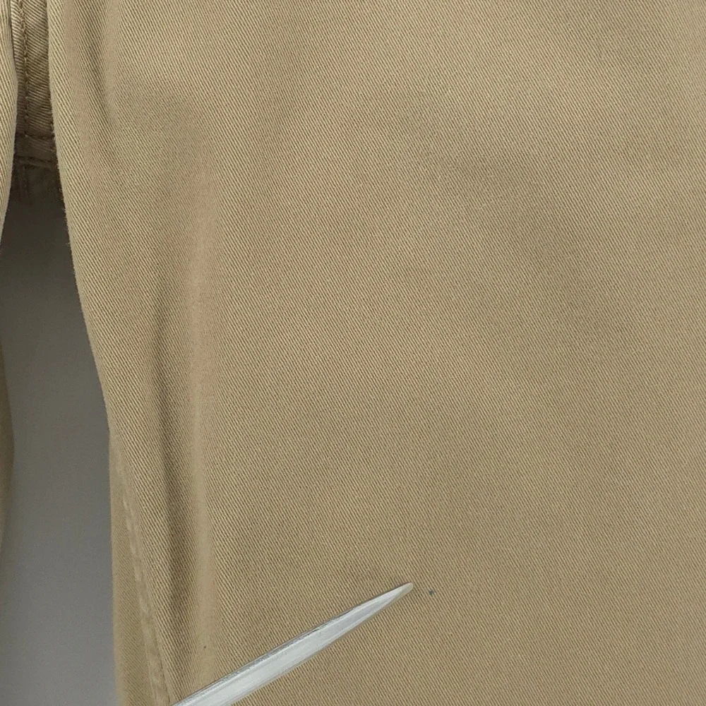 Levi's 511 Mens Slim Fit Pants 33x34 Khaki Tan Chino Workwear 04511-3376